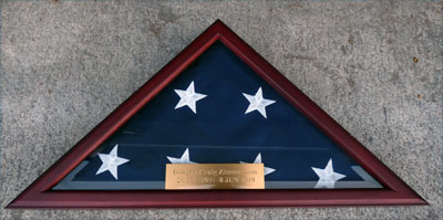 Flag flown over capital