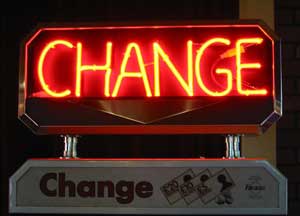 Change, photo from wikimedia commons