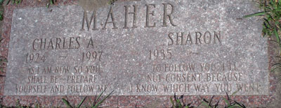 gravestone. Photo by Meb Boden